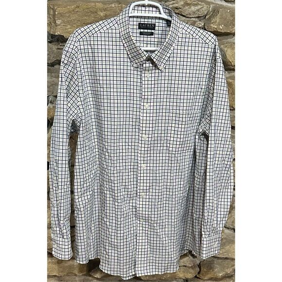 Men’s Ralph Lauren Black Label Tattersall Long Sleeve Button Down Shirt Size 2XL - Picture 1 of 5